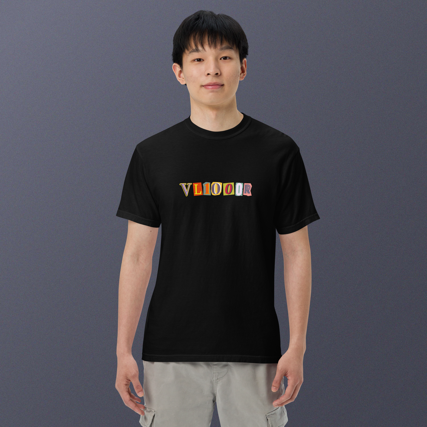 VL1000R COLORS - garment-dyed heavyweight t-shirt